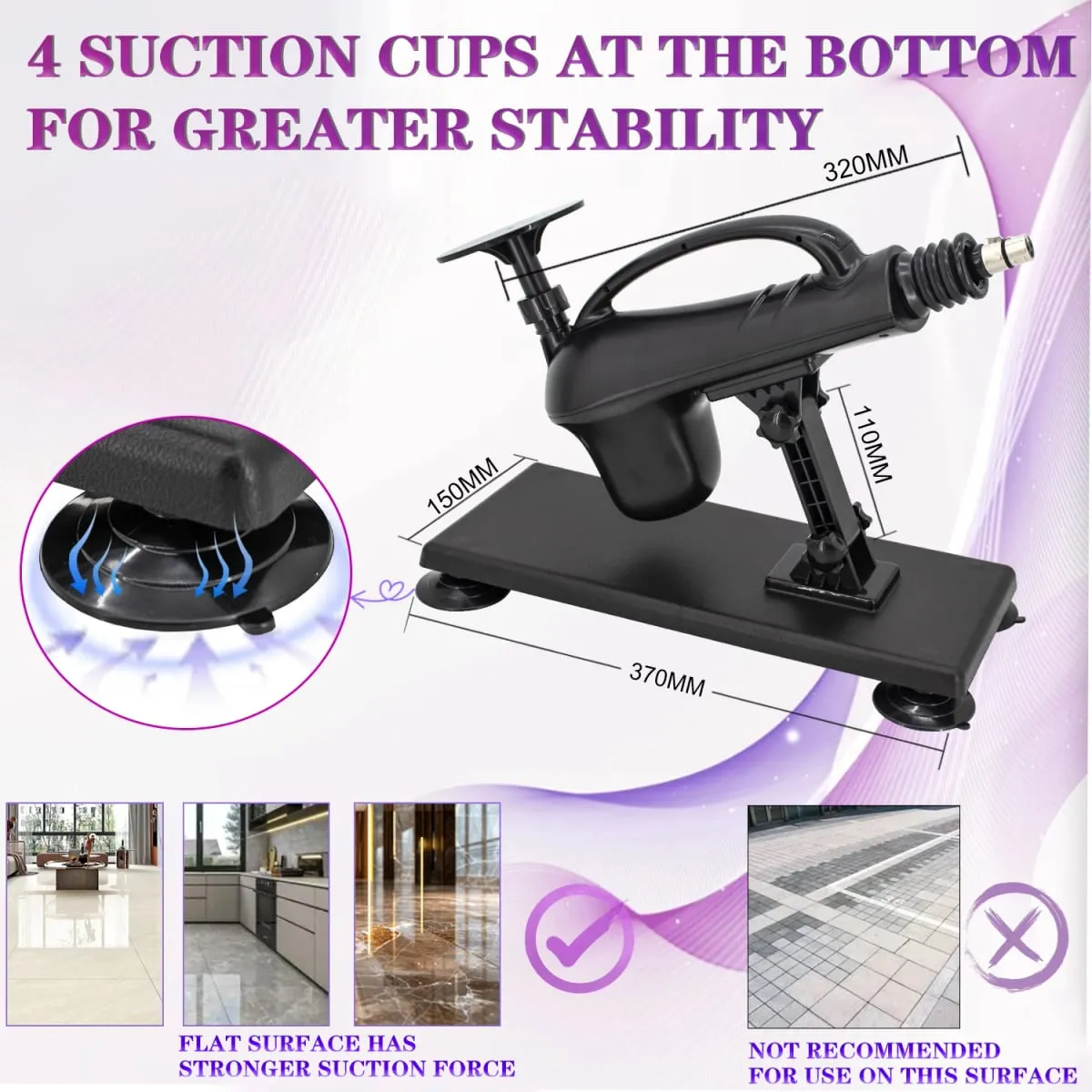 New 3XLR Sex Machine for Woman Adjustable Masturbating Pumping SexTooys for Men Adult Toys Upgrade Vibrator Dildo — image 3