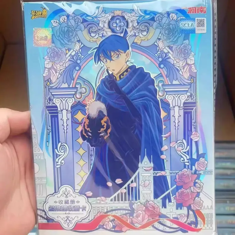 Genuine Detective Conan Card Name Reasoning Reveal Package Halloween Theme Kuroba Kaito Anime Collection Cards Toys Gifts