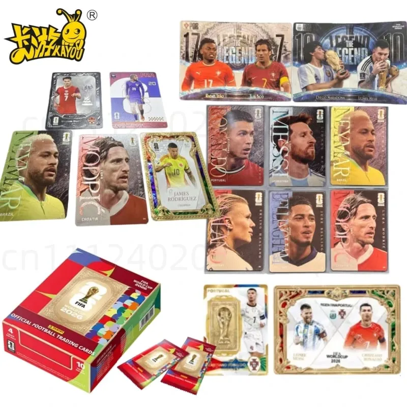 2026 FIFA World Cup Official Football Trading Card Panini Soccer Star Collection Limited Cards Fans Souvenir Birthday Gift — image 1