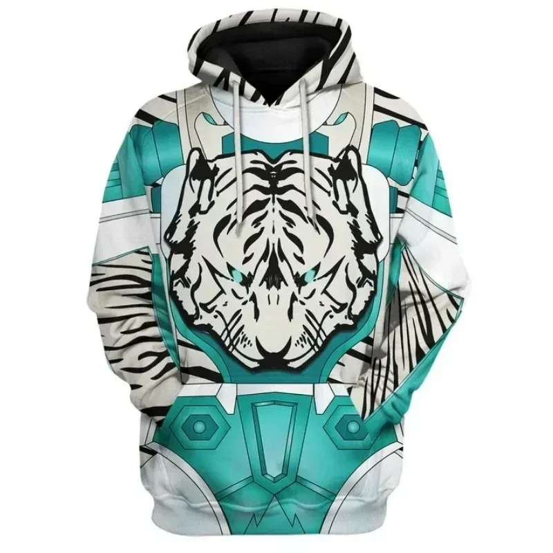 Bandai Brand's New 2026 Autumn-winter Collection Features A Stylish Cosplayer Men's Hooded Sweatshirt Inspired By Transformers