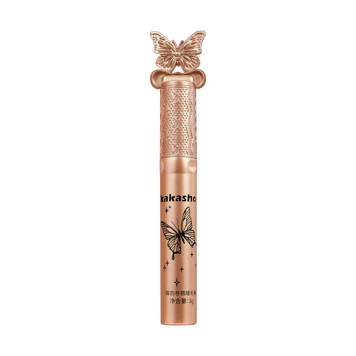 Kakashow Mascara mat en Fiber de soie maquillage brosse Ultra-fine allonge les cils imperméable à l'eau séchage rapide noir Curling