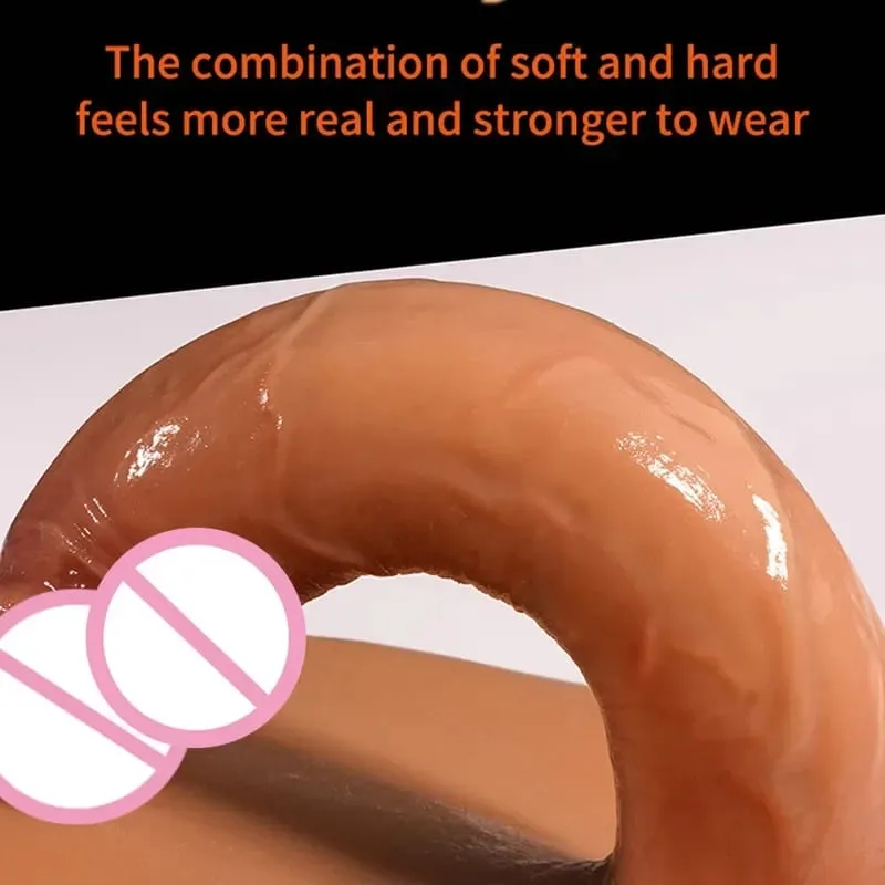 Dildos Strap on Wearable Realistic Dildo Pants for Women G-spot Penis Harness Belt Erotic Panties Adult Sex Toys for Lesbian 18+ — image 4