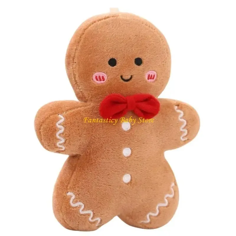 J6BE Dessert Stuffed Plush Pillow for Christmas Decoration Festive Room — image 8
