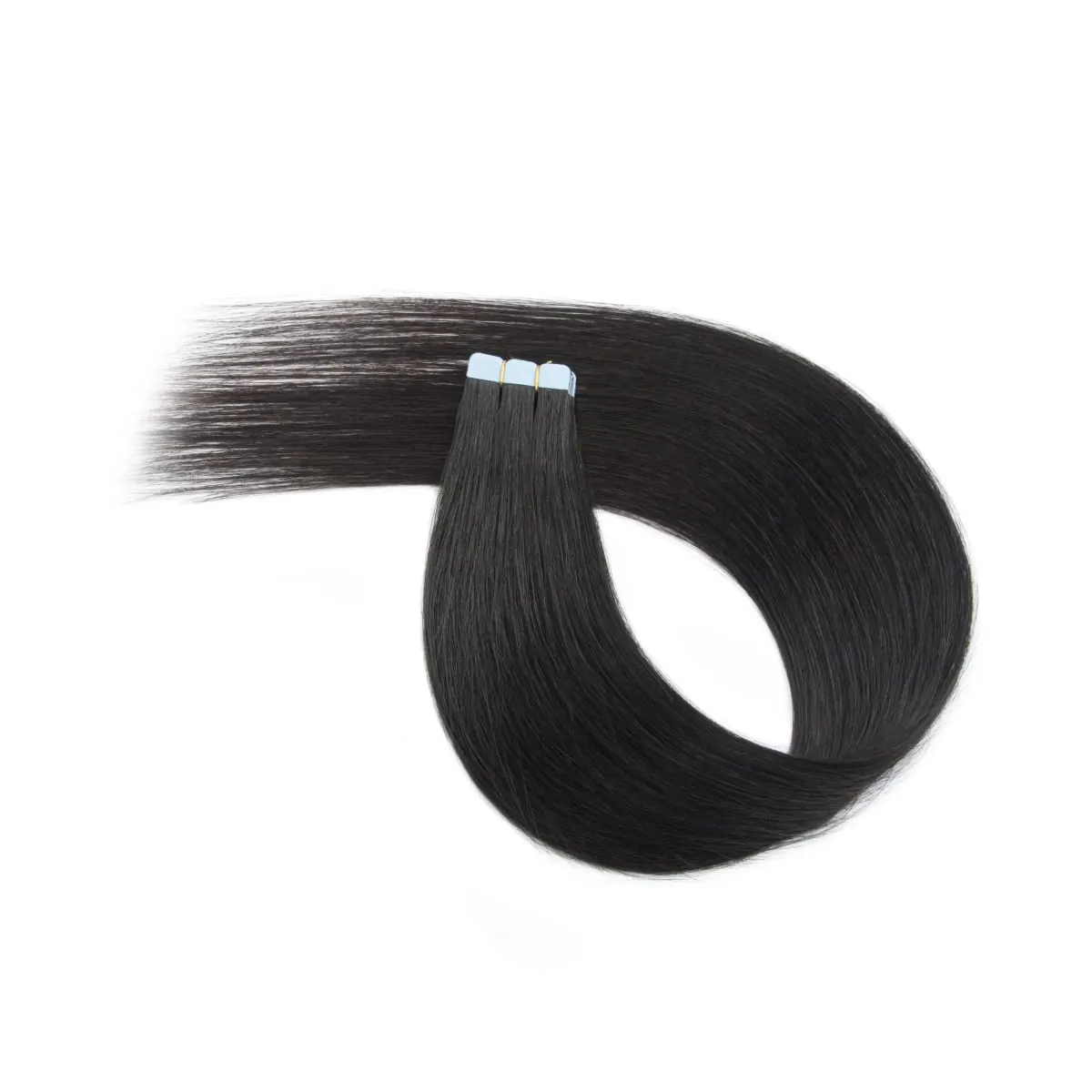Multi Color Mini Skin Tape In Human Hair Extensions 10 Pieces 12 Inch To 20 Inch Multiple Color Options Remy Hair Natural Comfortable Wear for Women Thickening And Lengthening — image 10