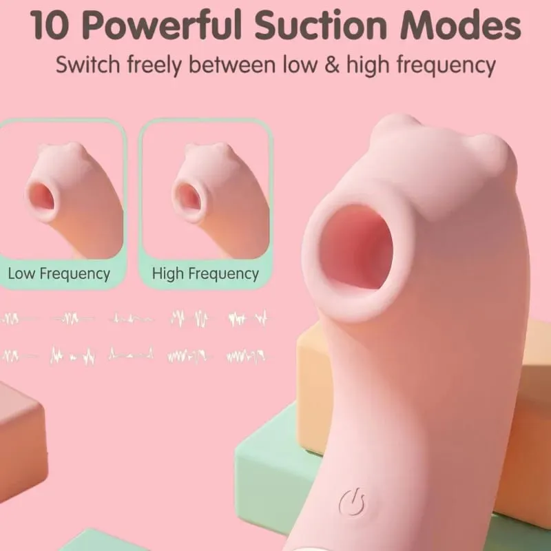Clitoral Sucking Vibrator Vacuum Stimulator Nipple Massager Rechargeable Waterproof Sex Toy for Women Couples Gift — image 2
