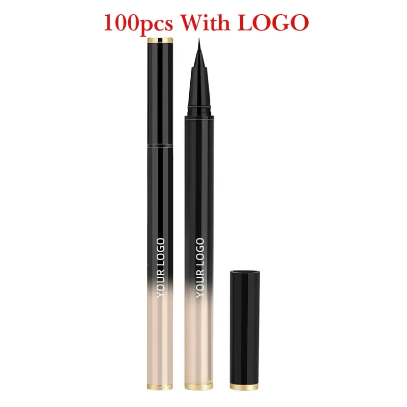 Vegan Ultra Fine Long-Lasting Black Eyeliner Pencils -Waterproof Sweatproof and Smudge-Proof Eye Liner Pen Private Label Makeup