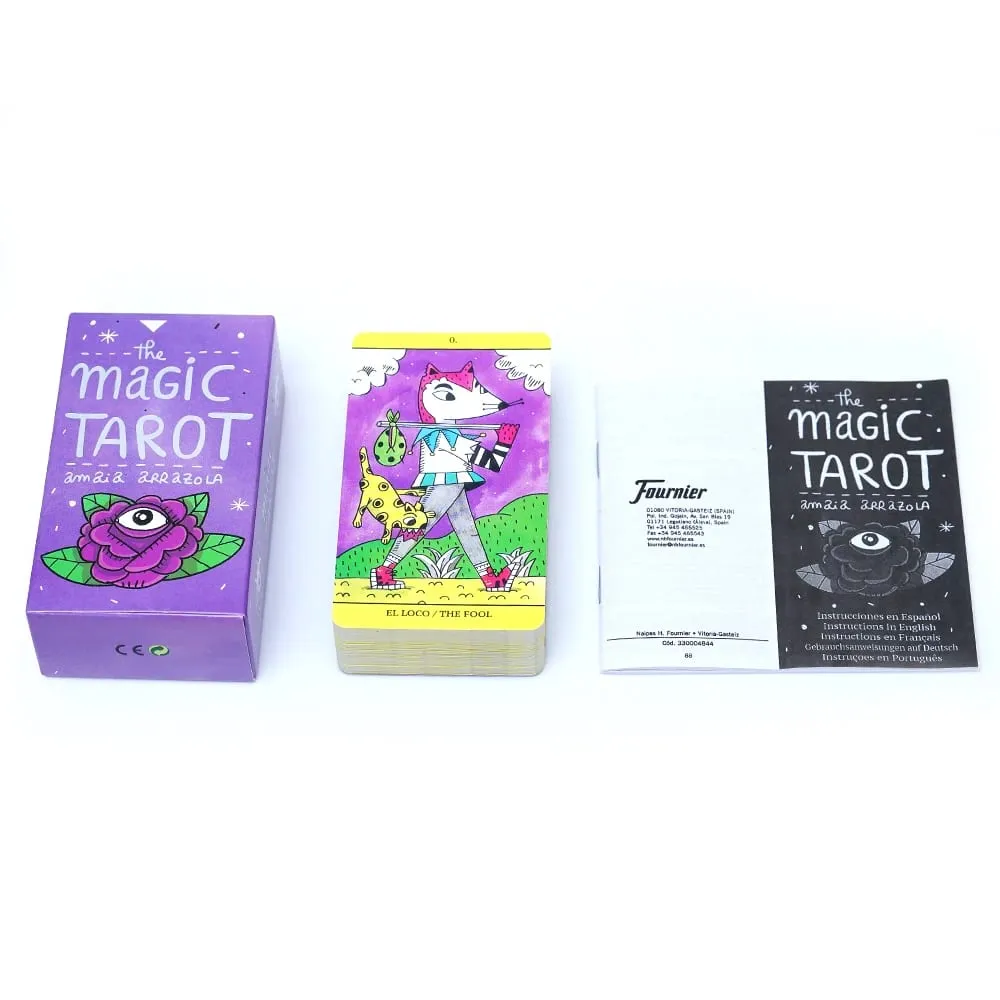 España The Magic Tarot Cards in Spanish Version Board Game Divination Deck for Beginners Oracle Cards Tarot Deck Family Party — image 4