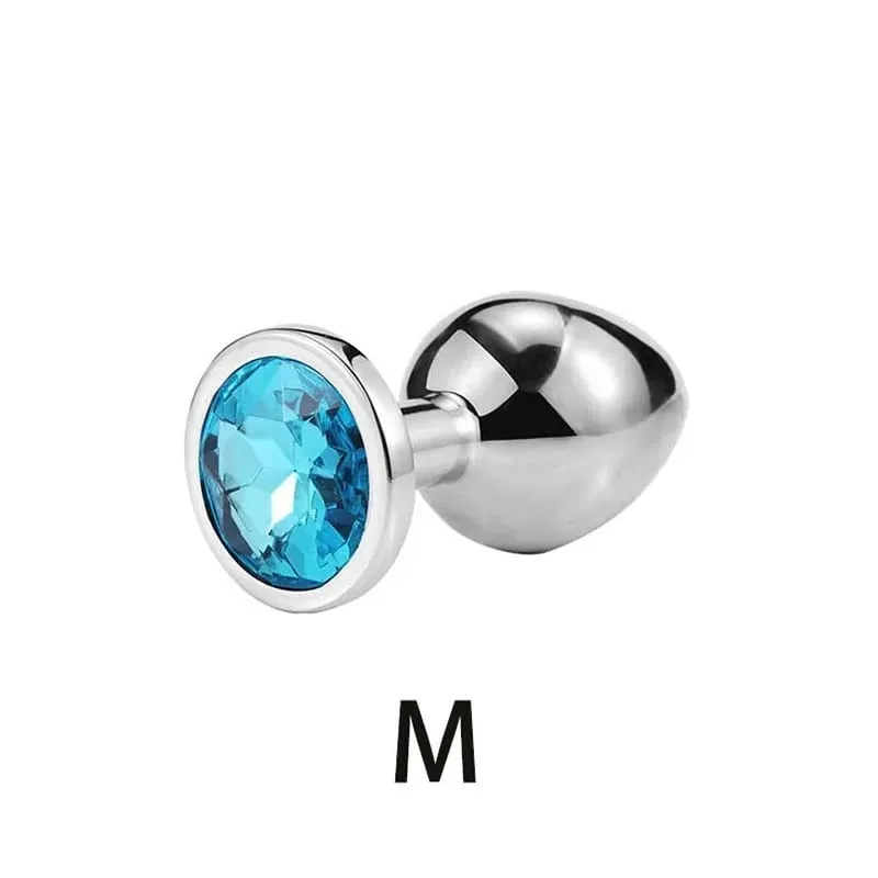 Stainless Steel round Butt Plug Anal Jewelry Stimulator Dildo for Couples Gay Sex Toys Adult Plug