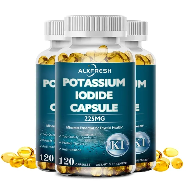 Kaliumiodidkapsler 225 mg - Rene kaliumjodidtabletter til strålingseksponering for børn og voksne — image 8