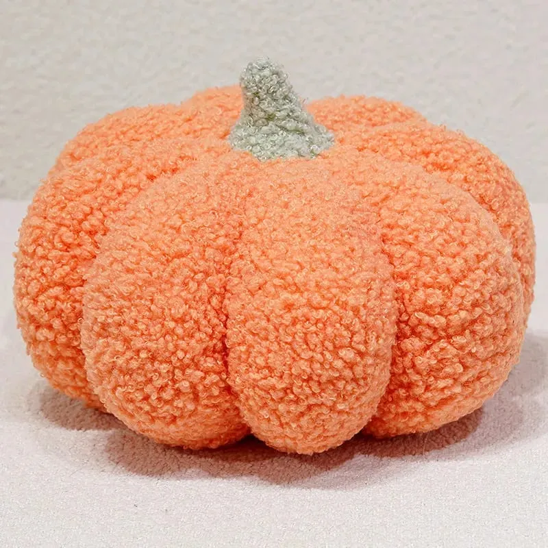 Multicolor Pumpkin Plush Pillow Soft Stuffed Pumpkin Cushion Home Decoration Cute Plush Toy Halloween Gift Bedside Bed Cushion — image 10
