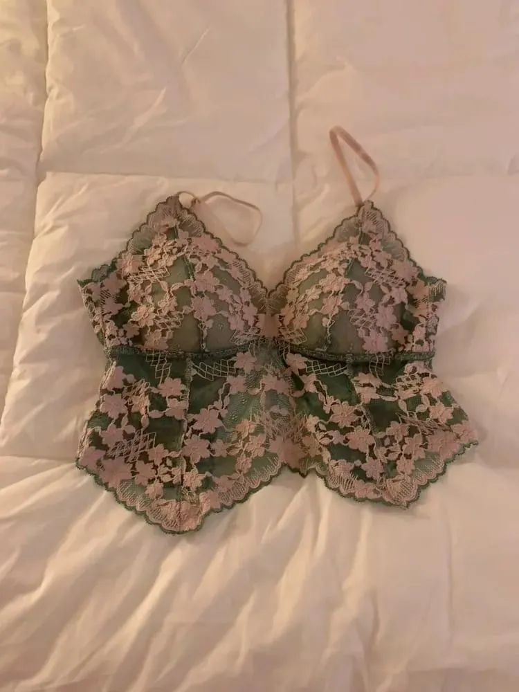 Elegant French Embroidered Halter Bra Small Chest Wrinkle-Free Lingerie Set Beauty Back UK Fit Adjustable Comfort Summer MOYISU — image 4