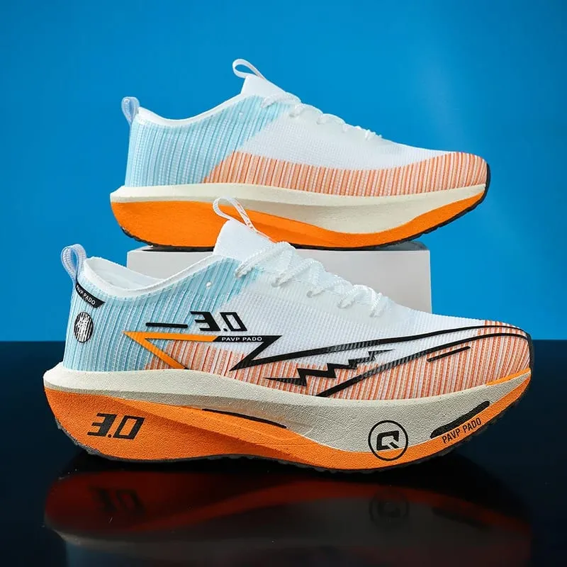 Running Shoes Men Marathon Carbon Board Speciality Sports Breathable Lightweight Nonskid Women's Comfortable Athletic Sneakers