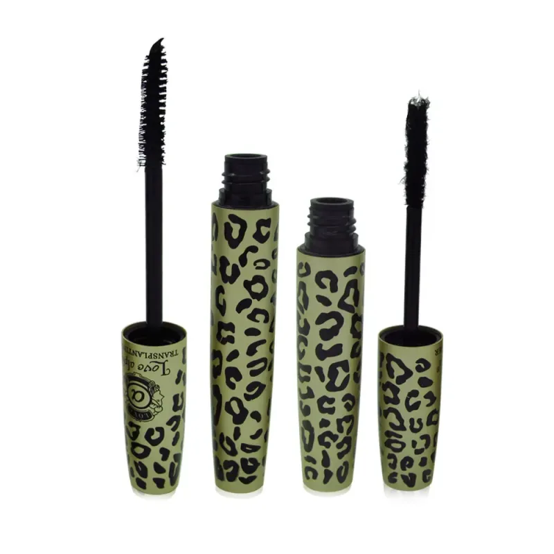 2Pcs/Set 3D Fiber Mascara Kit Waterproof Voluminous Thick Lashes Long Lasting Lengthening Eyelash Extension Eye Makeup