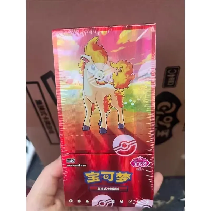 Original Pokemon Gem Pack Vol 5 Booster Box PTCG förenklad kinesisk PTCG Gem Pack Vol 4 3 2 1 Gempack 4 Gem Pakc Vol. 4