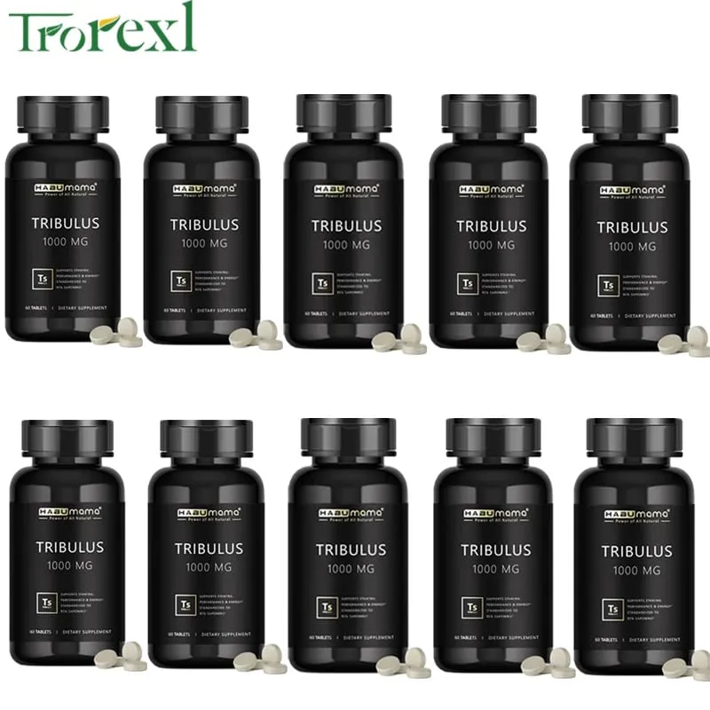 Ανδρικό συμπλήρωμα ενίσχυσης Tribulus Terrestris Pills High Purity που ενισχύει την ενεργειακή αντοχή και ταχεία δράση 60 ταμπλέτες — image 11