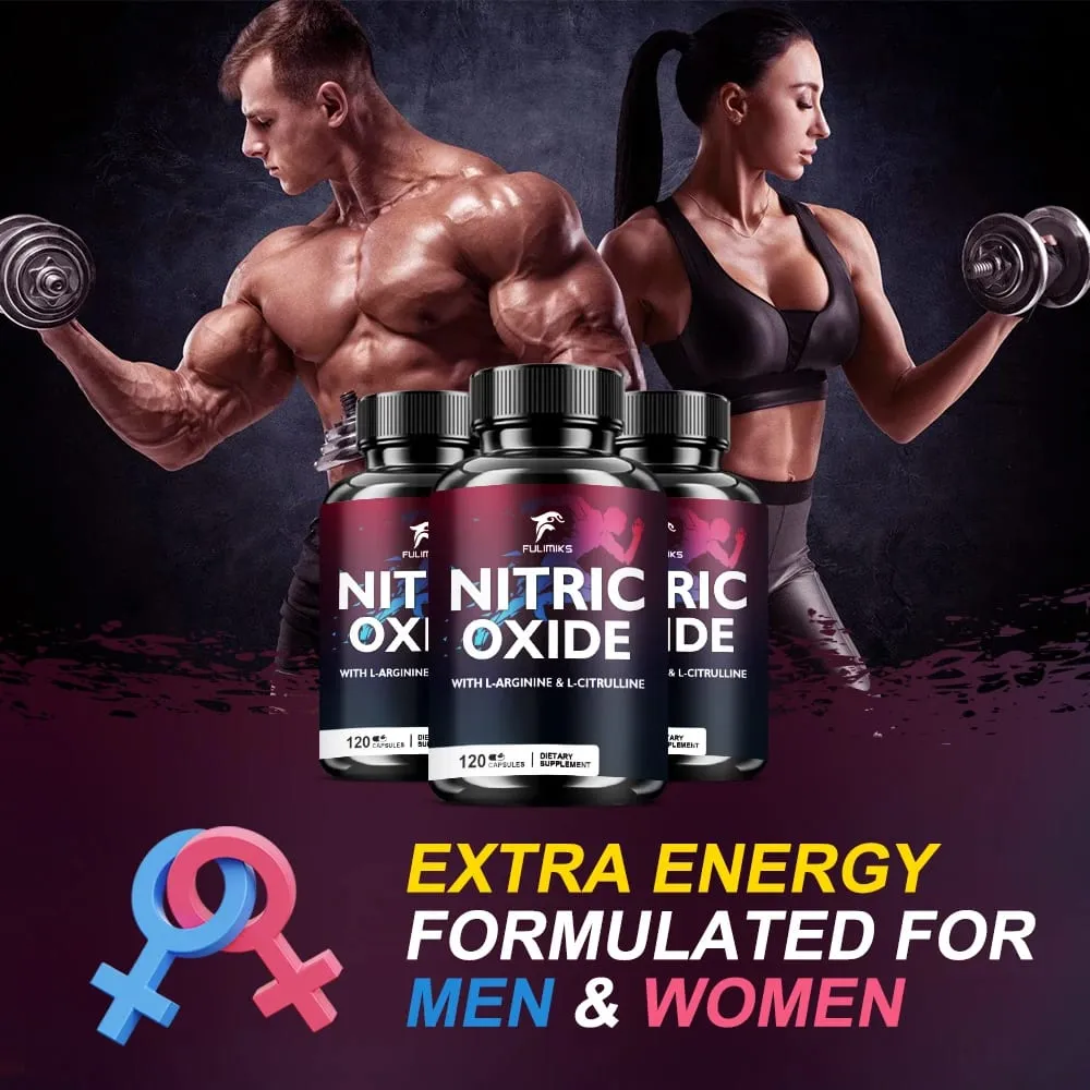 Powerful Nitric Oxide Supplement - Premium Muscle Support Nitric Oxide Booster - Natural Energy and Heart Health Support — image 4