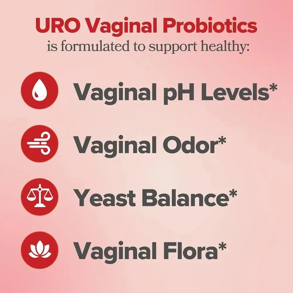 Vaginal Probiotics for Women pH Balance with Prebiotics & Lactobacillus – Promote Healthy Vaginal Odor & Flora 60 Capsules — image 3