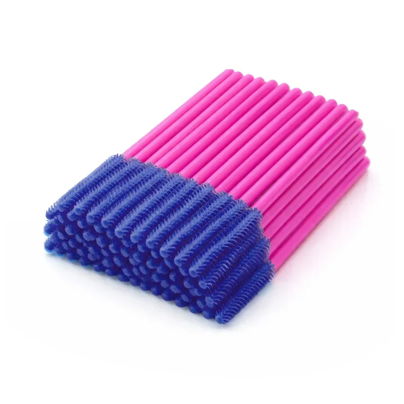 Silicone Eyelash Brush Mascara Wands Applicator Eyebrow Comb Rod Spoolies Eyelashes Brushes Lash Extension Supplies Makeup Tools