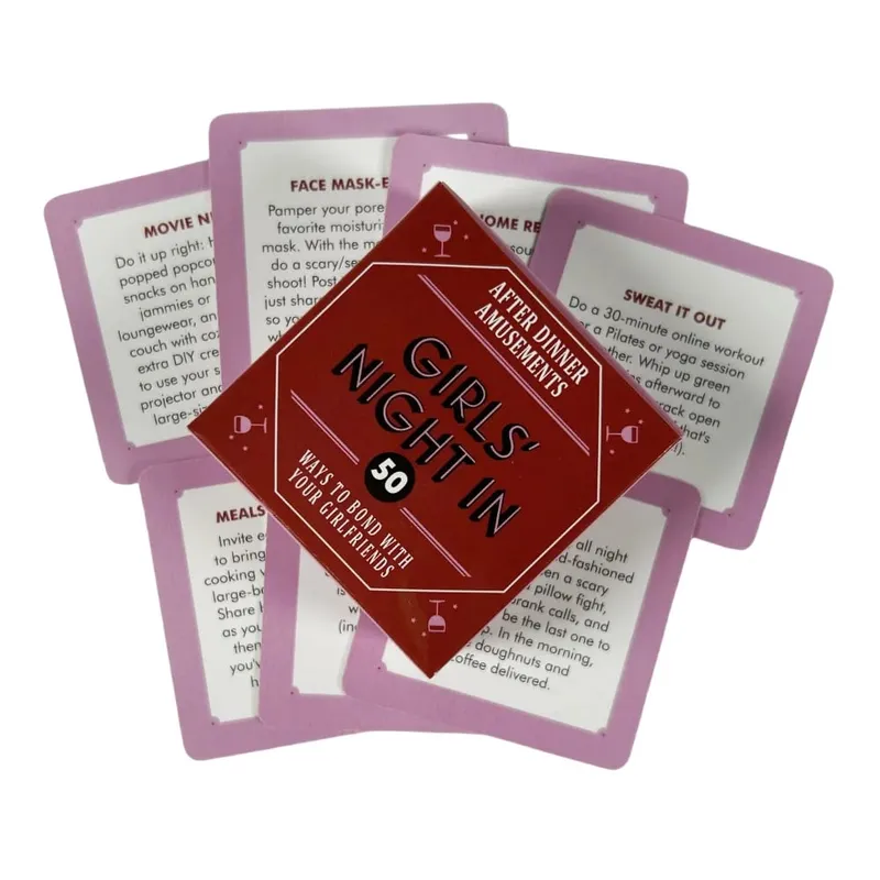 Mini tamanho verdade ou desafio jogo de cartas viagem trivia nome que sintoniza quão bem você me conhece Riddle Me este jogo para jogar em festa — image 12