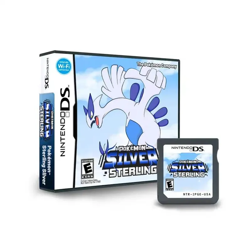 Anime Pokemon Series NDS Game Cartridge Video Game Console Moemon Silver Yellow KAIZO MoonBlack2 Hobby Collection Gifts Toys — image 11