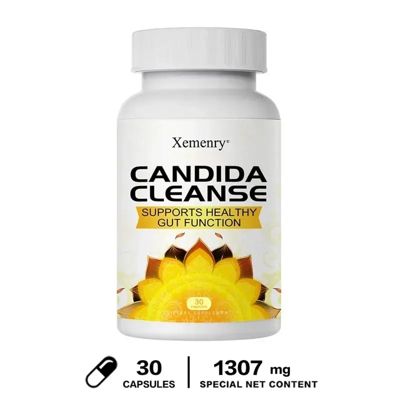 Candida Cleanse – Favorise le nettoyage et la désintoxication intestinaux, améliore la digestion et soulage la constipation et les ballonnements.
