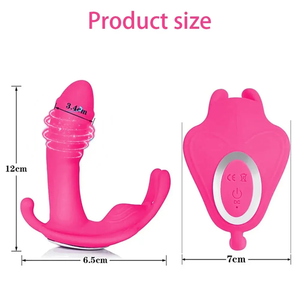 Vibrador remoto wearable vibrador para mulheres estimulador de clitóris g-ponto massageador feminino anal butt plug vibratório brinquedos sexuais adultos 18 +