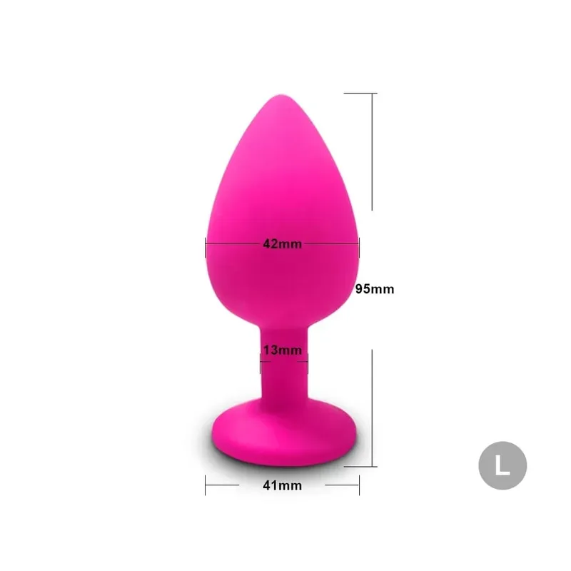 Soft Silicone Anal Butt Plug Unisex Sex Toys Men Prostate Massager Adult Gay Ass Stuffed Anal Trainer Massager for Couples — image 8