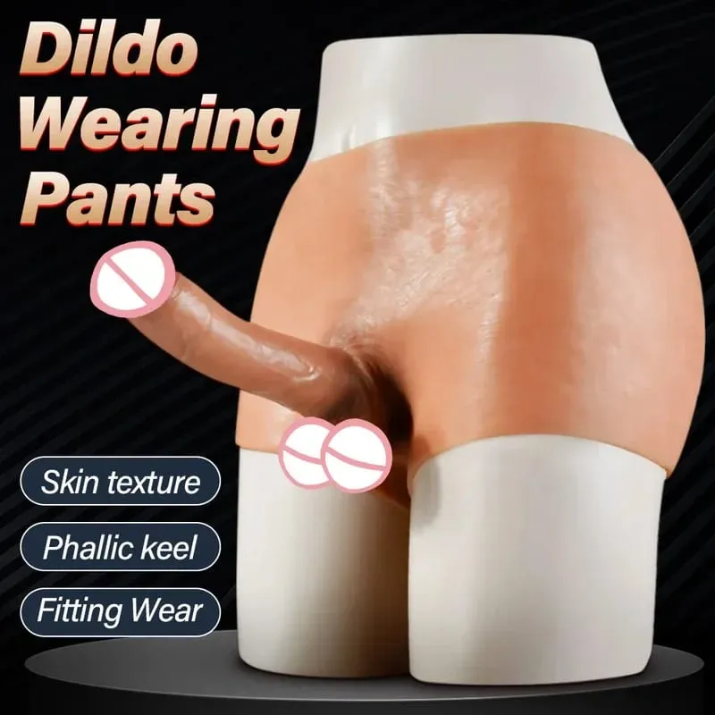 Dildos Strap on Wearable Realistic Dildo Pants for Women G-spot Penis Harness Belt Erotic Panties Adult Sex Toys for Lesbian 18+ — image 2