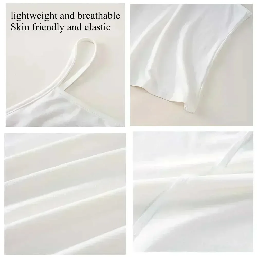 Limone Stripe Lemon Cami Tanks Set Yellow Fruit Blue Black White Graphic Sleepwear Club Wear Streetwear Beach Vest Shirt
