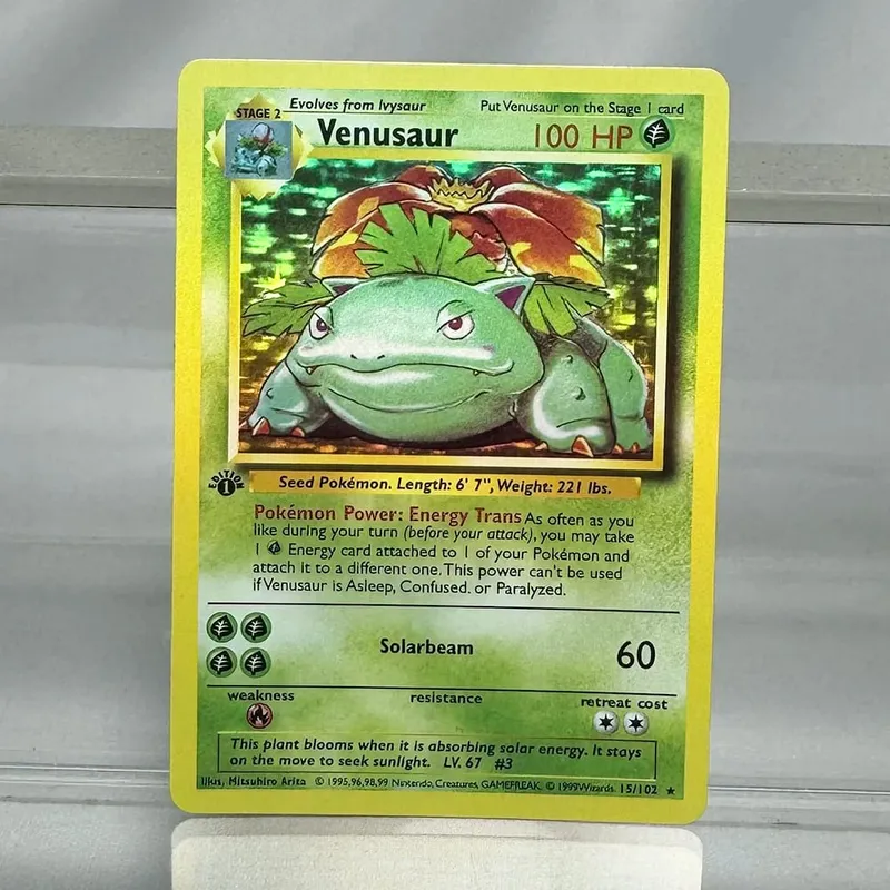 PKM Cards 1st Edition Charizard Blastoise Dragonite 1996 Base Set Single Foil Cards Game Collection Cards PTCG Proxy Cards