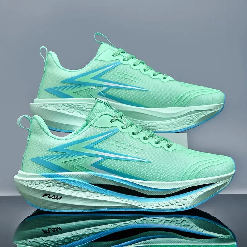 Men Running Shoes Speciality Marathon Sports Breathable Lightweight Carbon Board Women's Trend Athletic Sneakers Women Christmas — image 12
