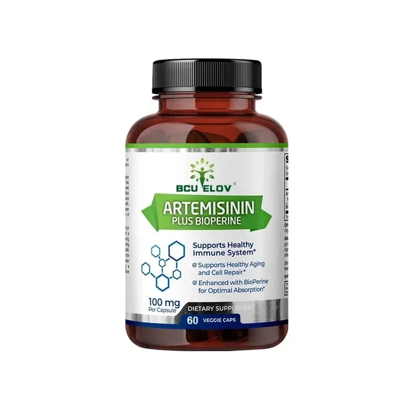 High Absorption Artemisinin 100 Mg Maximizes Nutrient Absorption Supports Cellular Repair and Immune Enhancement 120 Capsules