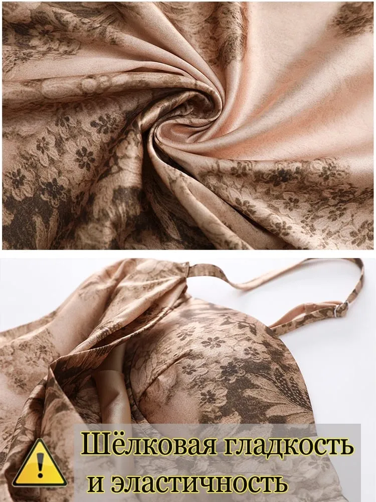 Suninhesrt Luxury Dresses for Woman Party Elegant Strappy Maxi Leopard Print Dress Soft Mermaid Beach Evening Dresses Ladies — image 7