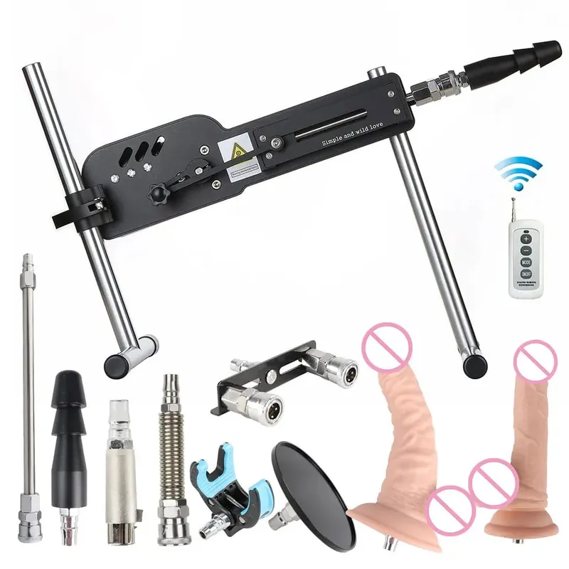Upgrade Sex Machine with Remote Control Super Silent Ultra Adjustable Vac U Lock 30db 70W Love Machine with Free Big D