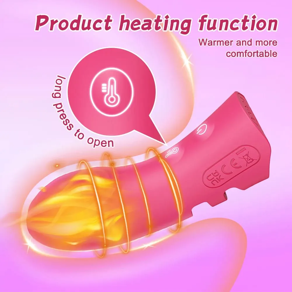 Finger Vibrator for Women Heating Vagina Vibrator Clitoris Nipples Stimulator Female Masturbator Interaction Sex Toy for Couples — image 2