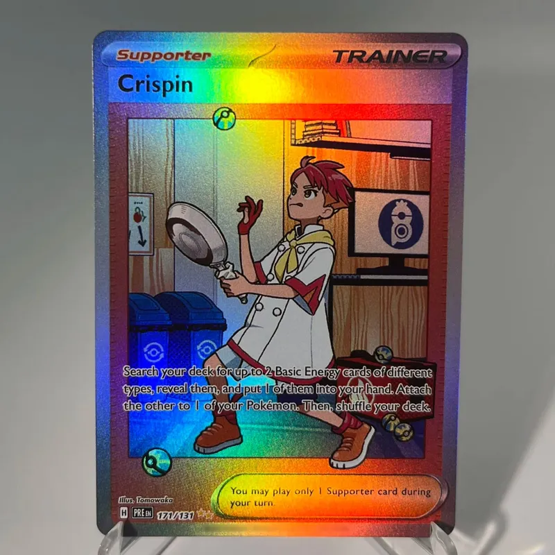Prismatic Evolutions PKM Cards PTCG5-A GX Rainbow Umbreon Sylveon Leafeon ex Rare Collection Battle Toys Gifts for Hobbies — image 34