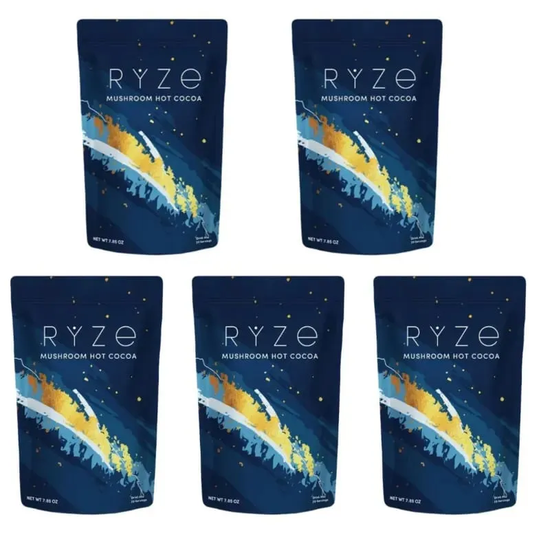 Mushroom Cocoa Powder Sleep Supplement with 6 Adaptogenic Mushroom Blend Reishi L-Theanine and Glycine To Help Fall Asleep — image 12