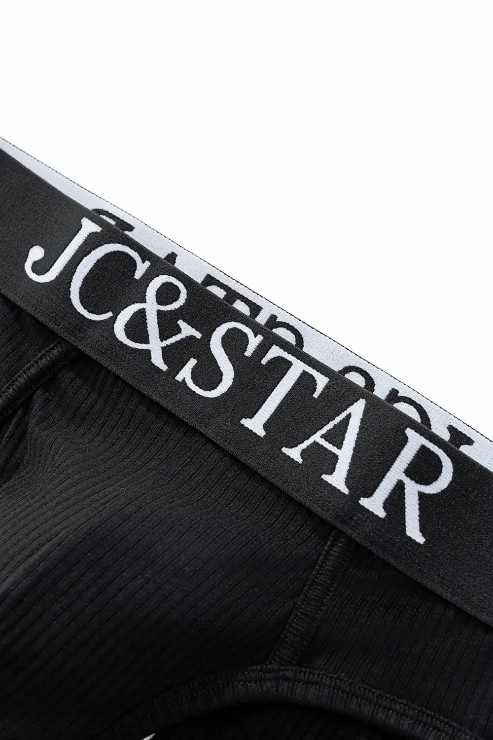 Cuecas masculinas atléticas com design de corte alto, cuecas de algodão com nervuras, conforto esportivo para homens, biquíni deslizante, tanga