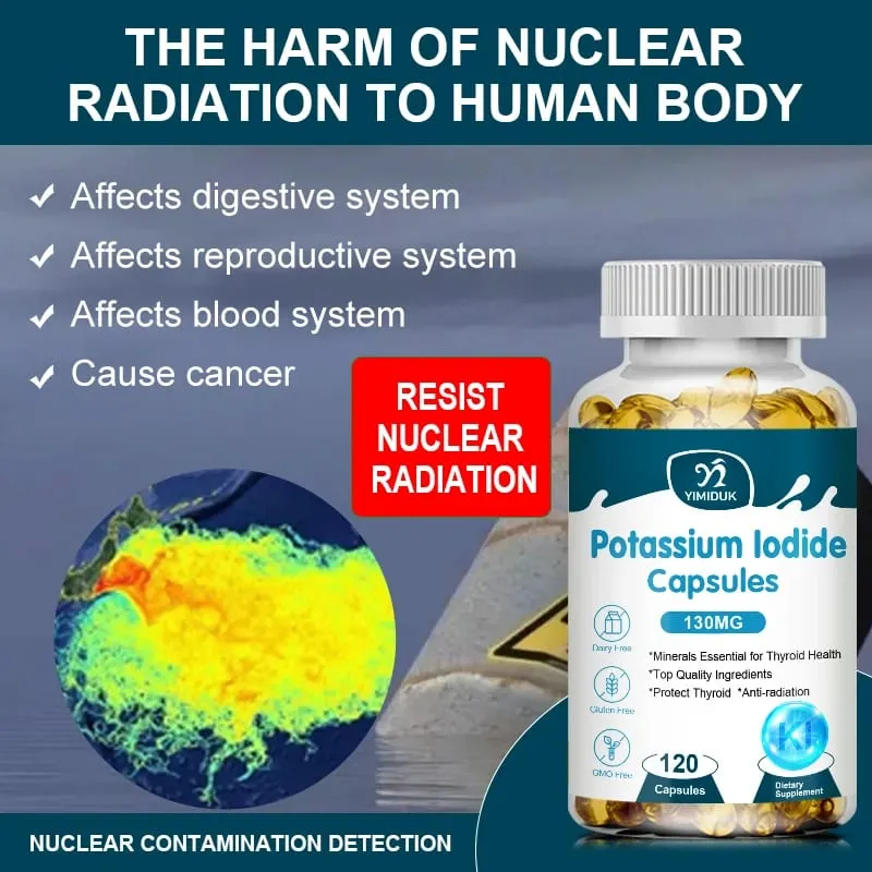 Kálium-jodid kapszula KI (stabil jód) 130 mcg naponta - Pajzsmirigy-támogató kiegészítő — image 3