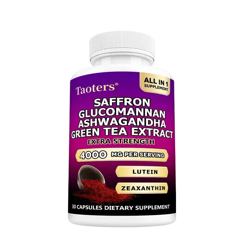 Saffron Supplements with Ashwagandha - Mood Balance Stress Relief & Mental Clarity – Cortisol Support for Women & Men — image 8