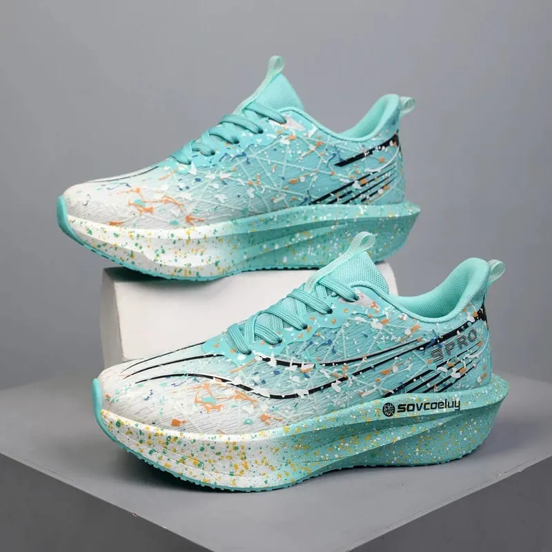 Marathon Men Running Shoes Carbon Board Speciality Sports Breathable Lightweight Women's Comfortable Chunta Athletic Sneakers — image 9