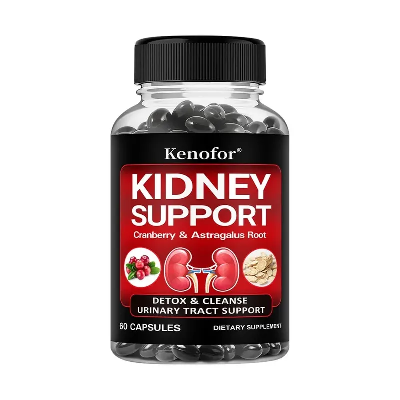 Kidney Support Supplement - with Cranberry for Normal Urinary Tract Health and Bladder Health Healthy Kidney Function