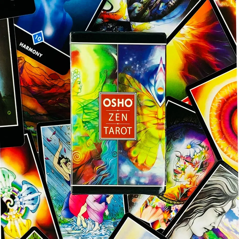 New Osho Zen Tarot Cards English Version Oracle Deck Board Game For Party Ideal For Travel Meditation & Spiritual Practices — image 3