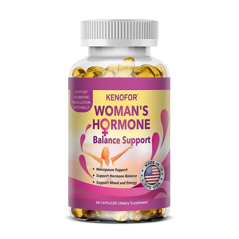 Women’s Menopause Support Supplement Enhancing Hot Flashes Night Sweats Mood Swings & Fatigue Supports Daily Wellness