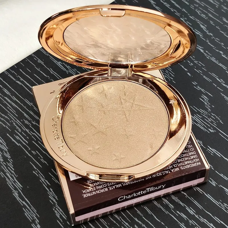 Luxury CT Makeup Suit Apat na Kulay na Eyeshadow Palette Matte Setting Powder Facial Concealer Effect Lipstick na Pangmatagalang Lip Lubrication — image 9