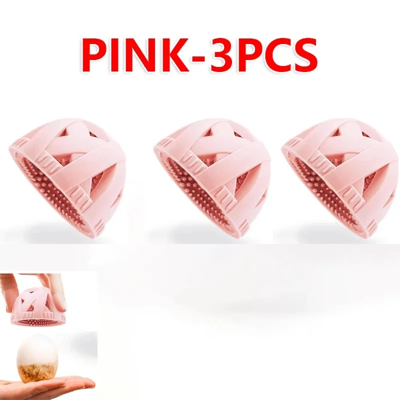 Silicone Egg Washing Brush Specialized Egg Cleaner Tool Flexible Food Grade Scrubber for Farm Fresh Eggs Kitchen Use