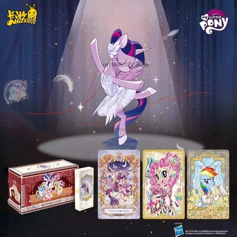 Genuine My Little Pony Card Friendship Forever Cards Star Pack Gorgeous Gilded Princess Cards Collectible Card Toys Gifts — image 1
