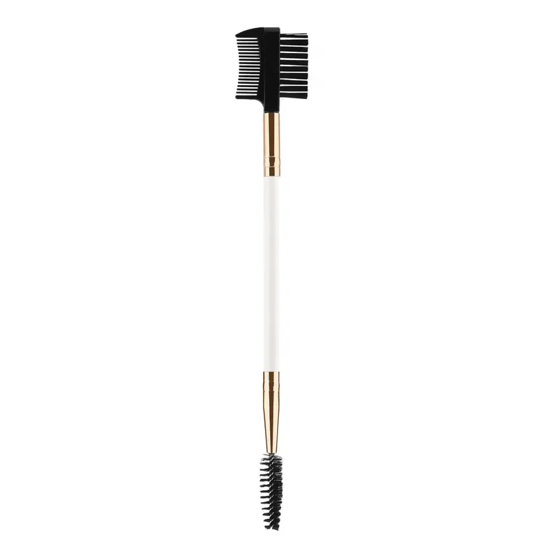 1/2/5PCS 3 Head Eyebrow Eyelash Shaper Double Head Brush Makeup Grooming Tool Cosmetic With 3 Different Spoolie Brushes