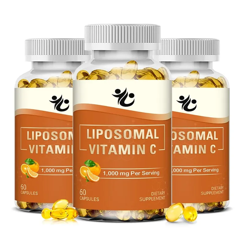 Liposomální vitamín C 1000 mg tobolky – podpora imunitní obrany produkce kolagenu záření pleti, kognitivní a oběhové zdraví
