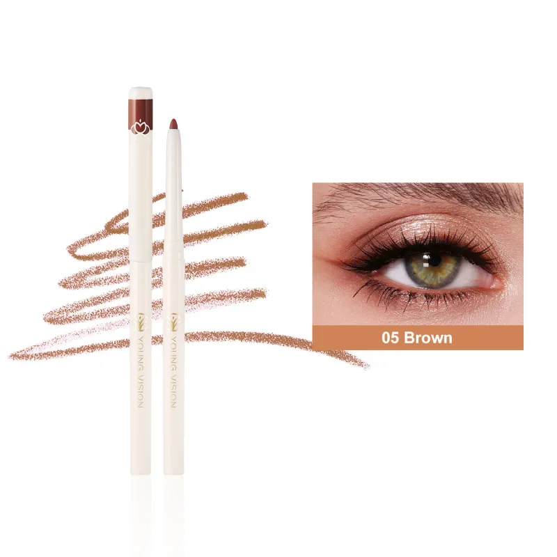 Silky Long Lasting Eye Liner Pencil Blade Tip Natural Matte Wine Red Eyeliner Easy To Color and Waterproof Eye Make Up Cosmetics — image 11